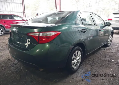 2014 Toyota Corolla Le Eco из США, поврежденный, VIN 2T1BPRHE4EC020807